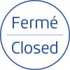 Fermé